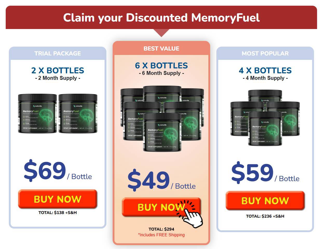  MemoryFuel Offer